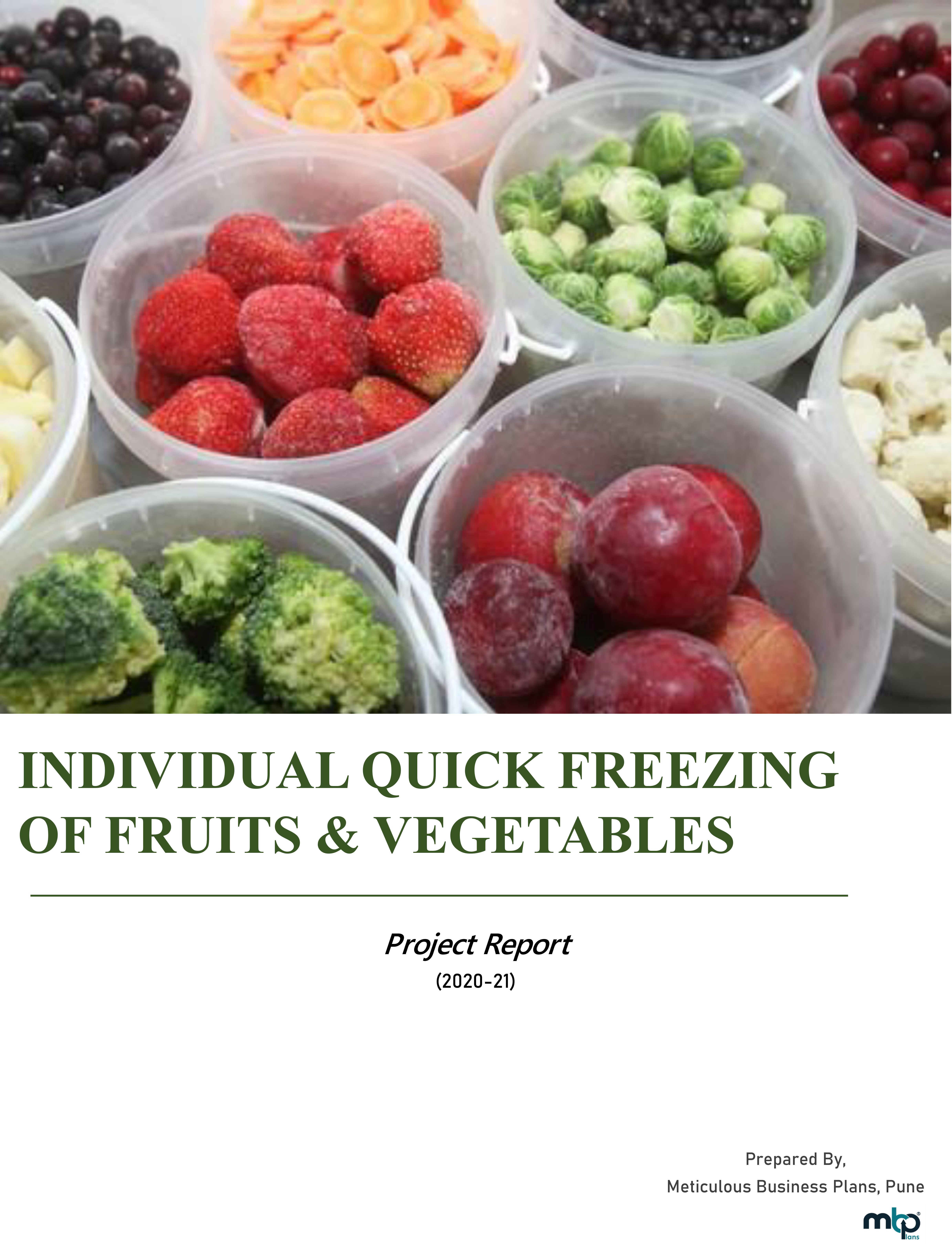 quick freezing fruits vegetables